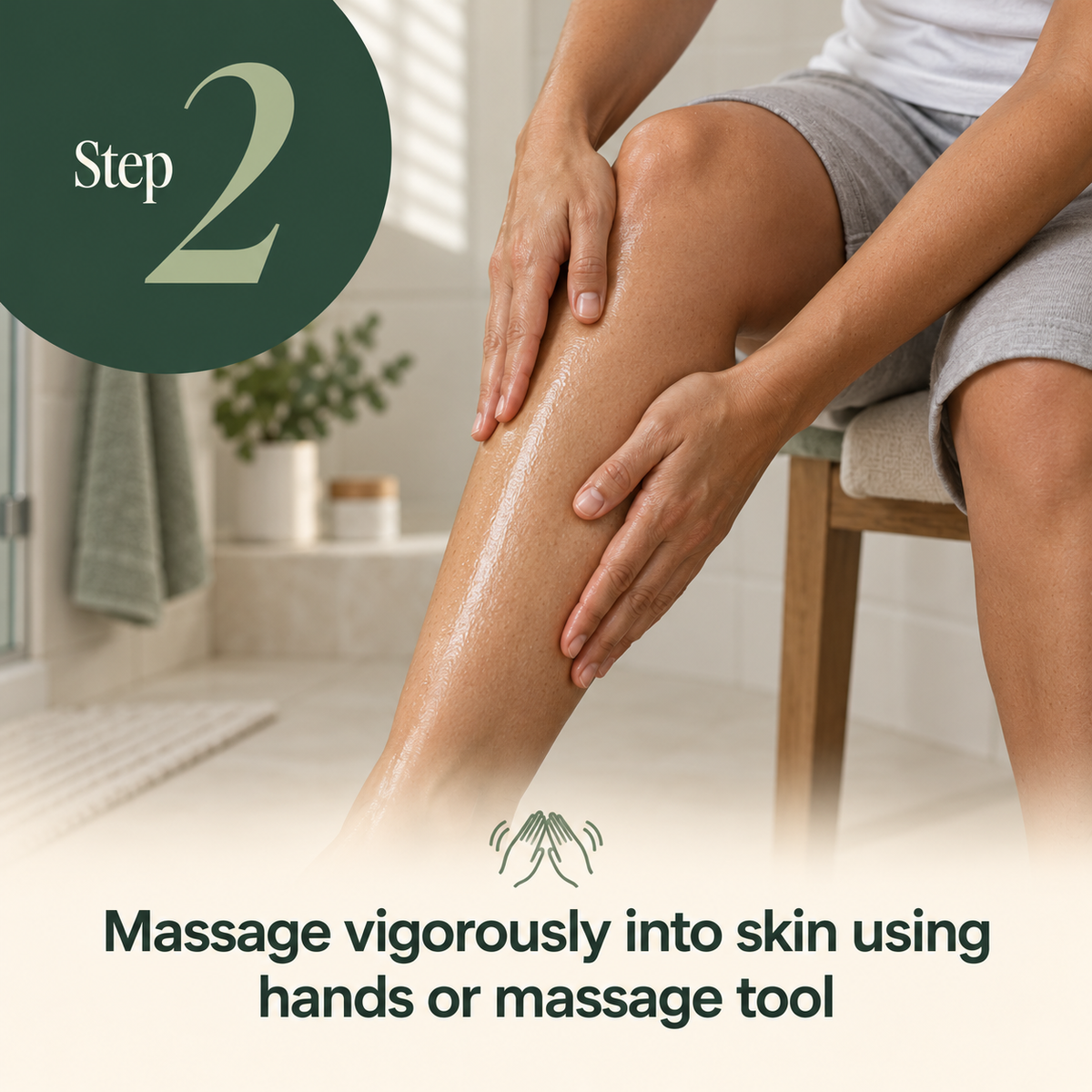 Massage into skin
