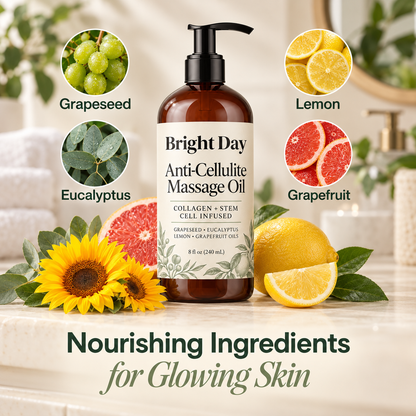 Grapeseed, eucalyptus, lemon and grapefruit oils