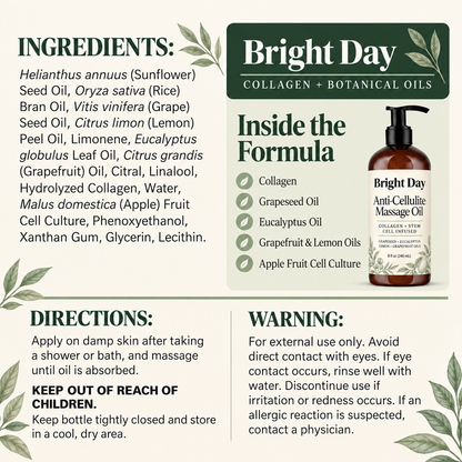 Full ingredients, directions and external-use warnings