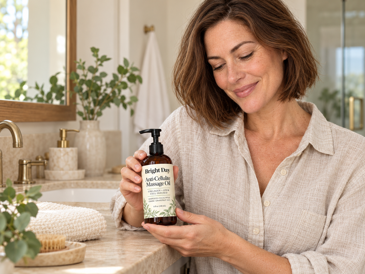 An everyday after-shower body-care ritual